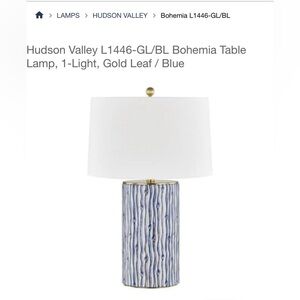 HUDSON VALLEY Bohemia Table Lamp
